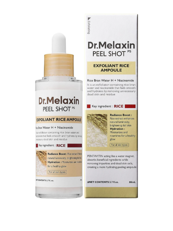 Dr. Melaxin — Peel Shot Exfoliating White Rice Ampoule