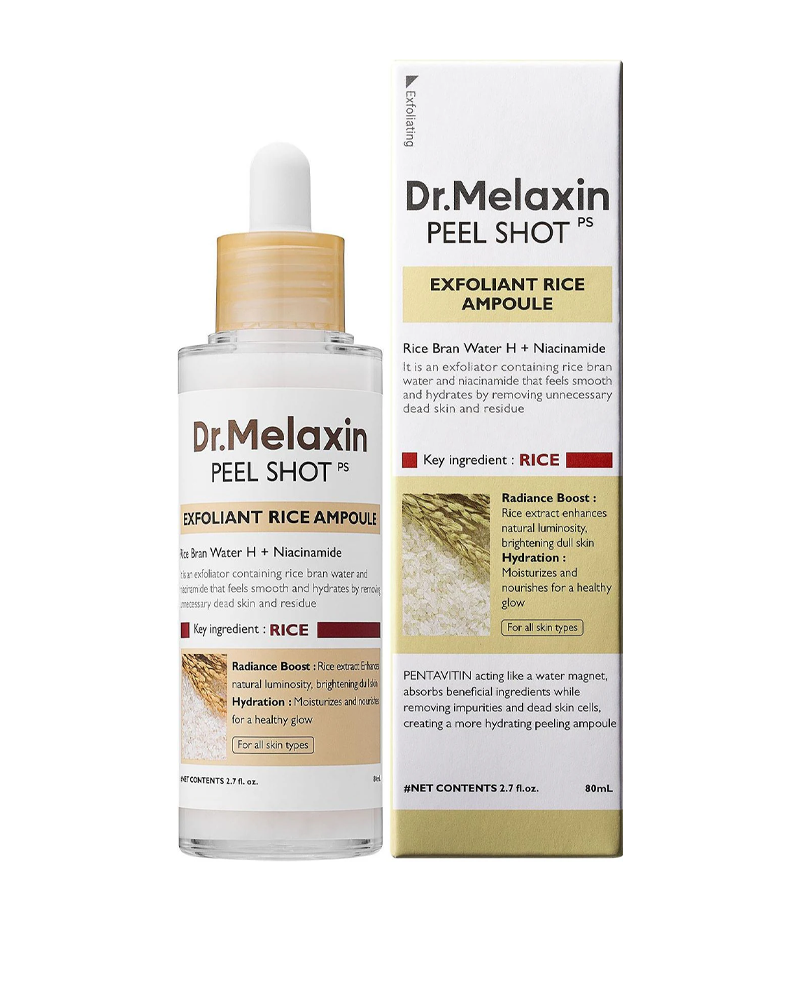 Dr. Melaxin — Peel Shot Exfoliating White Rice Ampoule