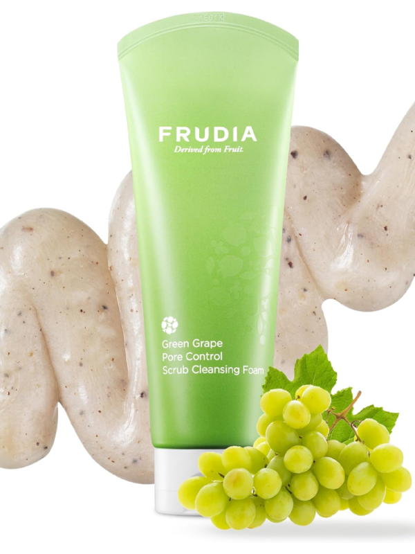Frudia — Green Grape Pore Control Scrub Cleansing Foam 145 ml — vue 2