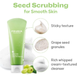 Frudia — Green Grape Pore Control Scrub Cleansing Foam 145 ml — galerie