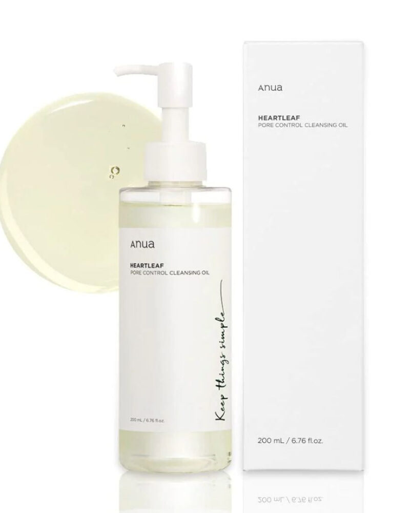 ANUA — Heartleaf Pore Control Cleansing Oil - Huile nettoyante démaquillante 200 ml