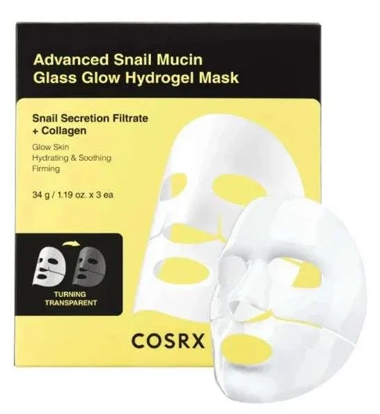 COSRX — Advanced Snail Mucin Glass Glow Hydrogel Mask