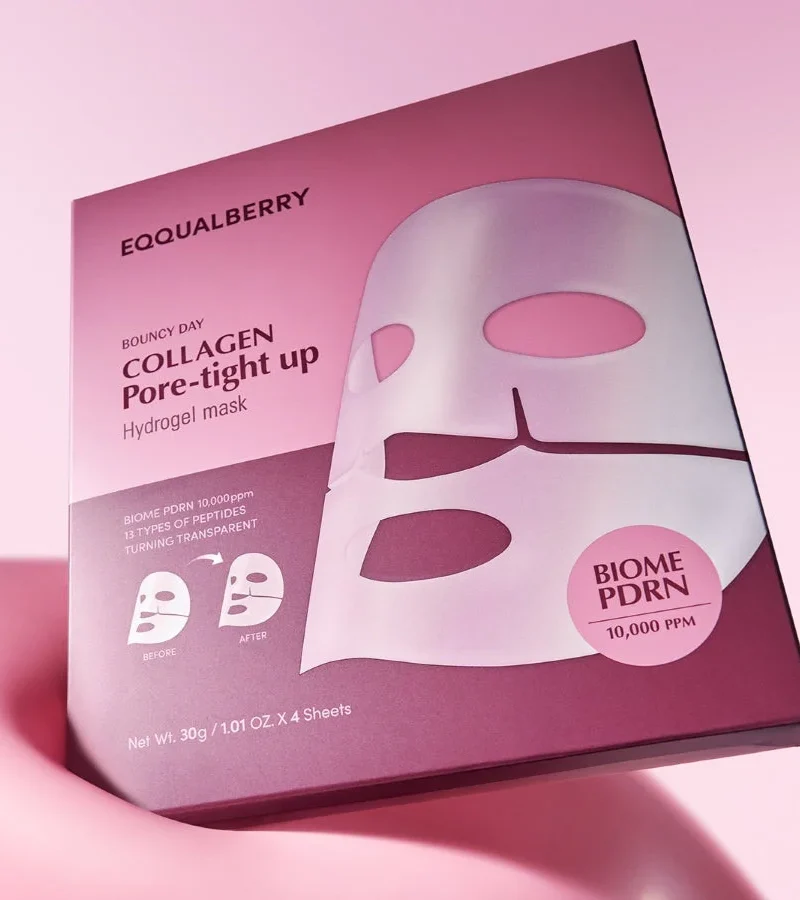 Eqqualberry — Collagen Pore-Tight Up Hydrogel Mask