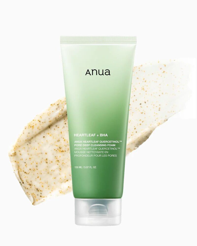 ANUA — Heartleaf Quercetinol Pore Deep Cleansing Foam - mousse nettoyante 150 ml
