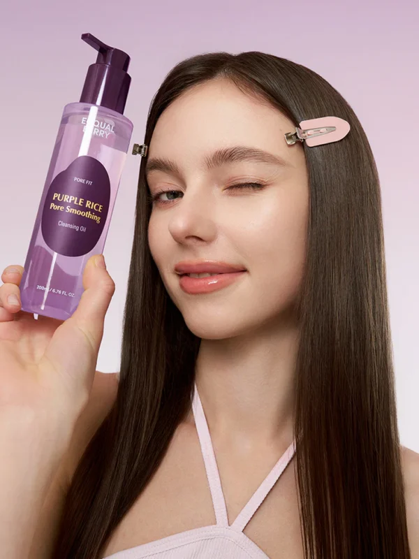 Eqqualberry — Purple Rice Pore Smoothing Cleansing Oil — vue 2